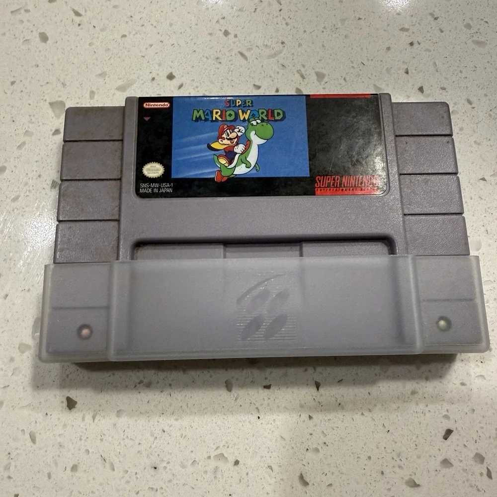 Nintendo Super Mario World Super Nintendo Platformer NTSC-U/C Cartridge